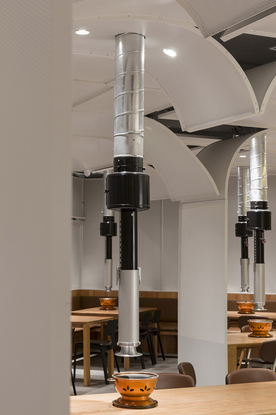 烤肉店設計案例圖,烤肉店裝飾效果圖