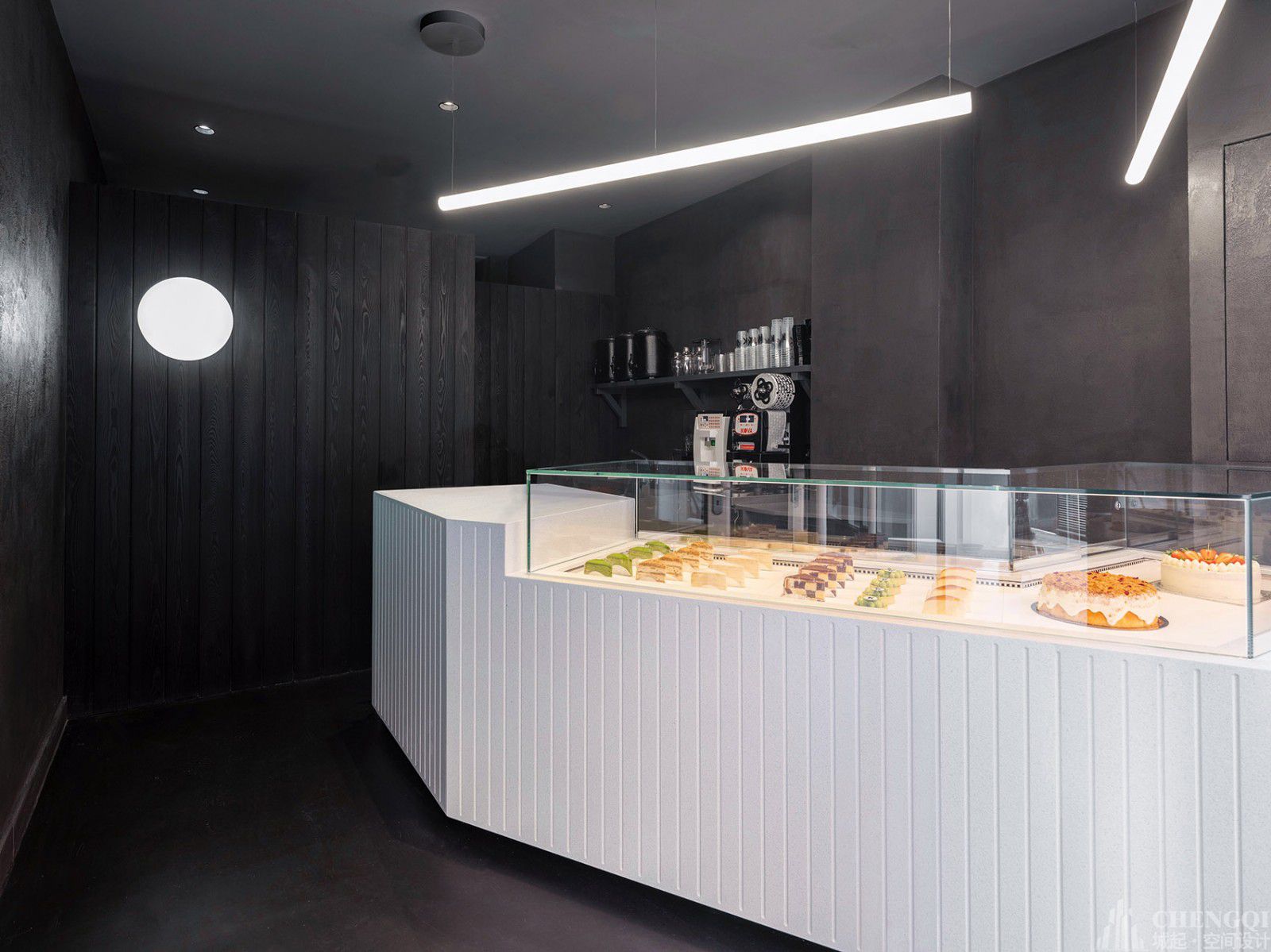 甜品店裝修設(shè)計(jì)實(shí)景圖,甜品店裝修設(shè)計(jì)布局圖