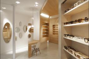 現(xiàn)代眼鏡店設(shè)計效果圖