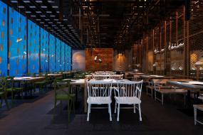 火鍋店門面裝修效果圖