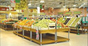 大型水果店面裝修效果圖