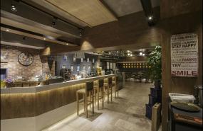 國外咖啡廳吧臺設(shè)計效果圖片大全