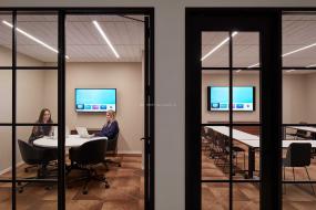 快捷酒店室內(nèi)會(huì)議室吊頂效果圖片