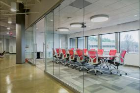 快捷酒店小型會(huì)議室裝修設(shè)計(jì)效果圖