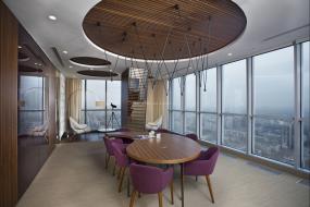 小型會議室墻面裝飾裝修效果圖片