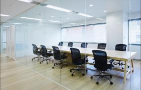 現(xiàn)代風格小型寫字樓大廳設(shè)計圖