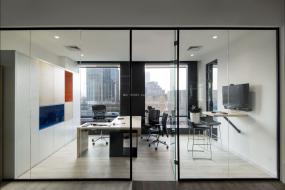 現(xiàn)代風(fēng)格老總辦公室裝修效果圖