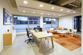 大氣簡約風公司經(jīng)理辦公室裝修效果圖