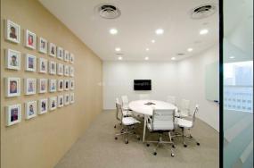 貿(mào)易公司辦公室室內(nèi)裝飾設(shè)計(jì)效果圖圖片