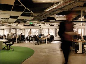 高檔開放式辦公室裝修效果圖大全