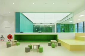 最新外國幼兒園裝飾實景圖