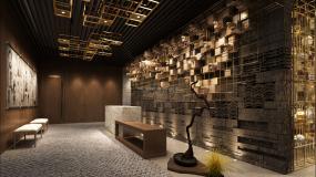 中式快餐店裝修設(shè)計(jì)圖片大全