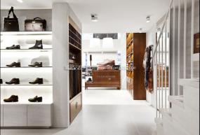 鞋帽店展柜裝修設(shè)計(jì)圖片大全