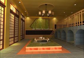 汗蒸房裝飾效果圖