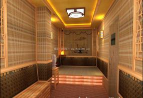 汗蒸房裝飾裝修效果圖