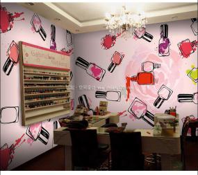 國(guó)外美甲店裝飾圖片