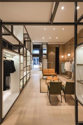 最新品牌女裝店裝修設(shè)計(jì)效果圖