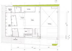 高檔展廳平面圖