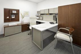 公司經(jīng)理辦公室裝飾效果圖