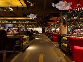 主題網(wǎng)咖裝修實(shí)物圖片