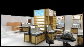 最新專業(yè)眼鏡店裝飾效果圖