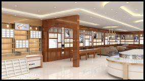 專業(yè)眼鏡店裝飾效果圖片