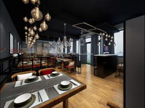 四川火鍋店裝修設計效果圖片