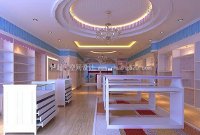 高檔上海母嬰店裝修圖片