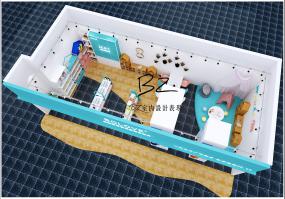 上海母嬰店裝潢效果圖