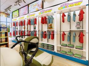 上海母嬰店裝飾設計效果圖片