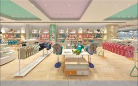 高端上海母嬰店裝修效果圖