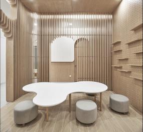 兒童培訓學校裝潢效果圖