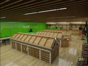 水果店裝飾設(shè)計(jì)效果圖片