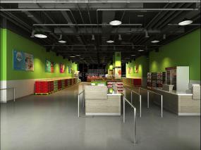 水果店設(shè)計(jì)效果圖