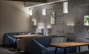 最新上海甜品店裝飾效果圖