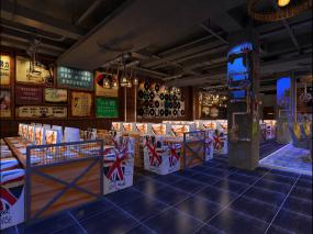 最新網(wǎng)咖設(shè)計(jì)裝修圖片