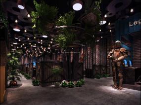 網(wǎng)咖裝飾設(shè)計(jì)效果圖片