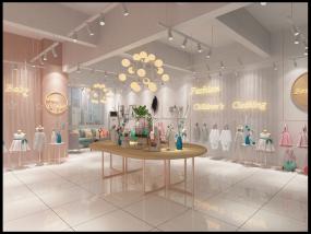 童裝店裝飾設(shè)計(jì)效果圖片