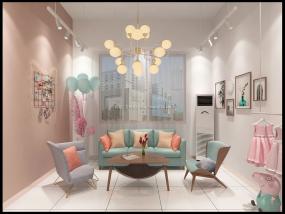 童裝店裝飾設(shè)計(jì)效果圖