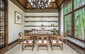 禪意茶室裝修效果圖