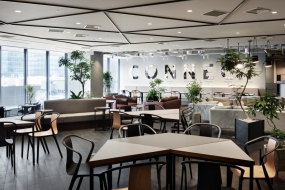 現(xiàn)代簡約總裁辦公室裝修效果圖