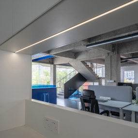 辦公室休閑大廳裝修效果圖