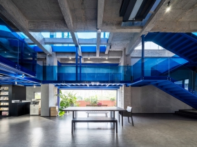 辦公室輕奢風(fēng)豪華裝修圖