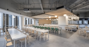 現(xiàn)代小辦公室裝修效果圖