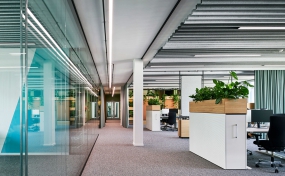 簡(jiǎn)約新中式辦公室裝修效果圖